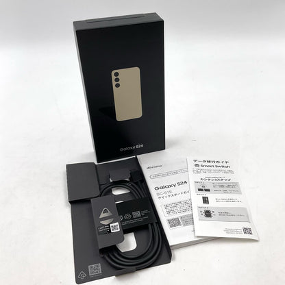 【全額返金保証】【最速発送】SAMSUNG Galaxy S24 256GB SIMフリー SC-51E 白ロム 超美品 動作確認済