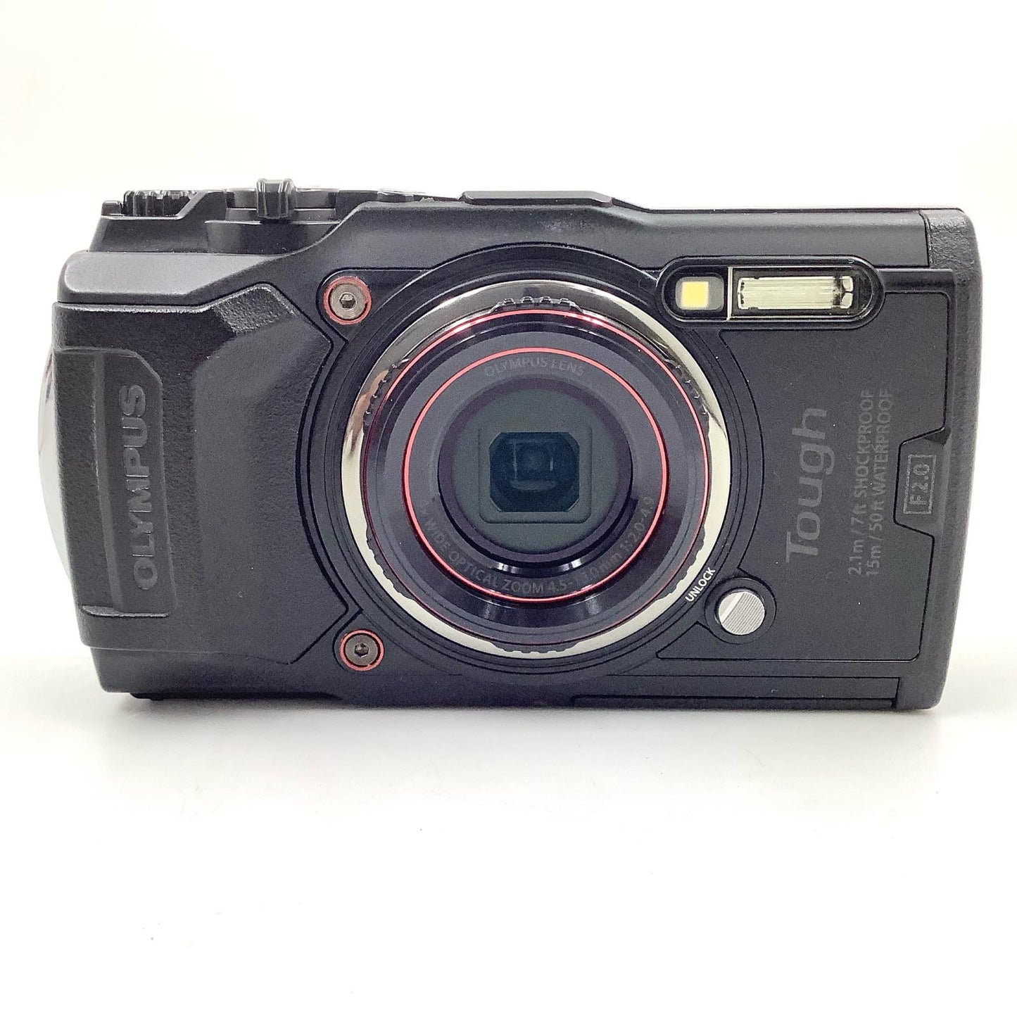 【全額返金保証】【最速発送】OLYMPUS コンパクトデジタルカメラ Tough TG-6 [ブラック] 美品 動作確認済