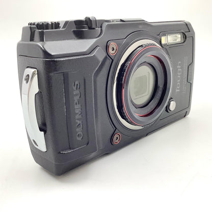 【全額返金保証】【最速発送】OLYMPUS コンパクトデジタルカメラ Tough TG-6 [ブラック] 美品 動作確認済