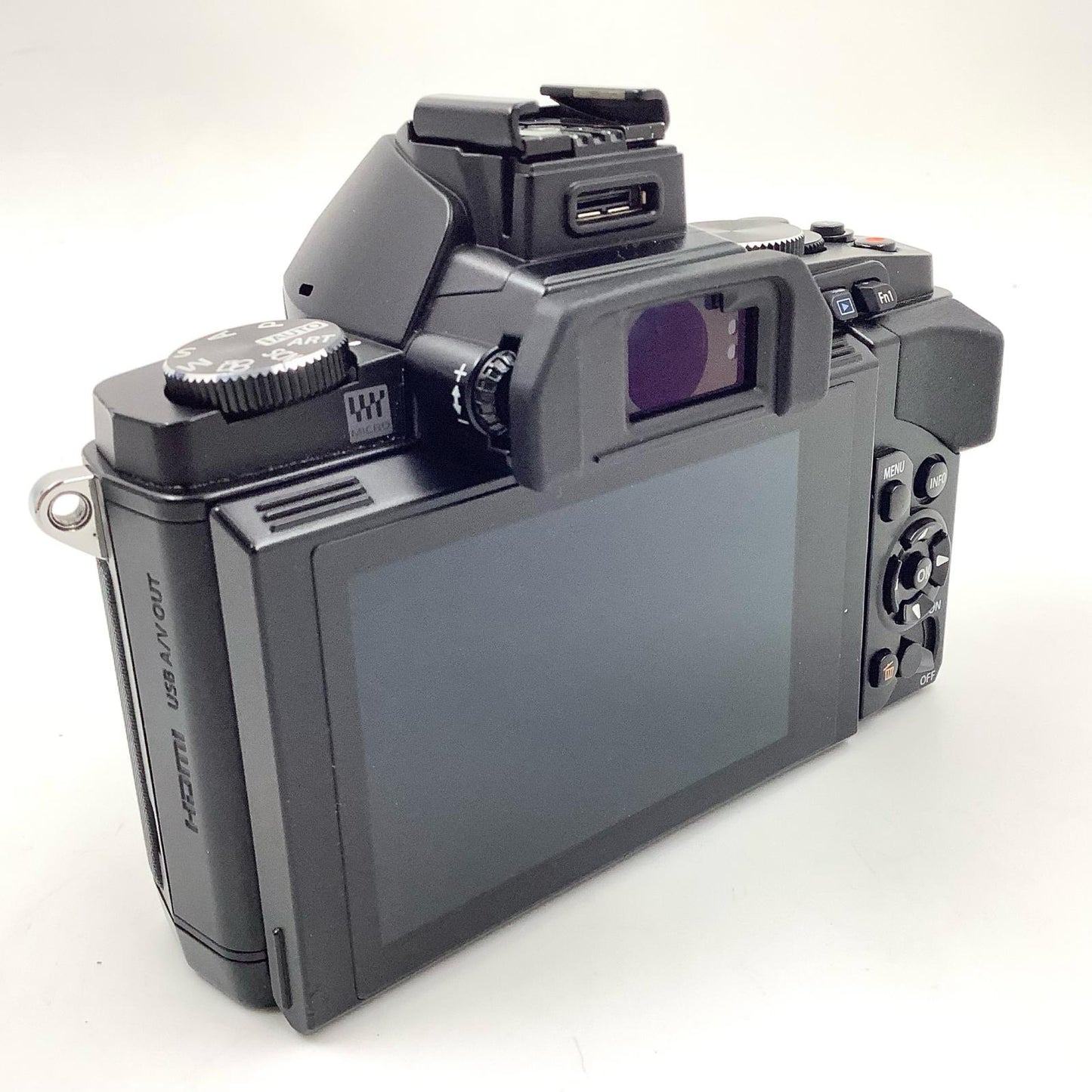 【全額返金保証】【最速発送】OLYMPUS デジタル一眼 OM-D E-M5 ボディ ブラック 美品 動作確認済