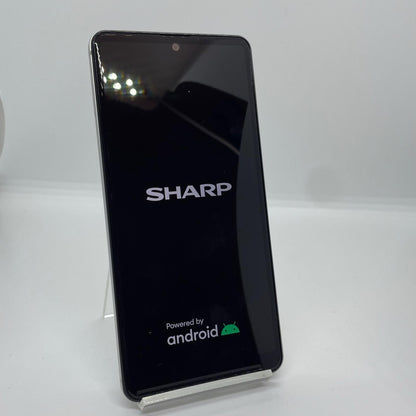 【全額返金保証】【最速発送】SHARP AQUOS sense4 basic 64GB Softbank SIMフリー A003SH 白ロム 動作確認済