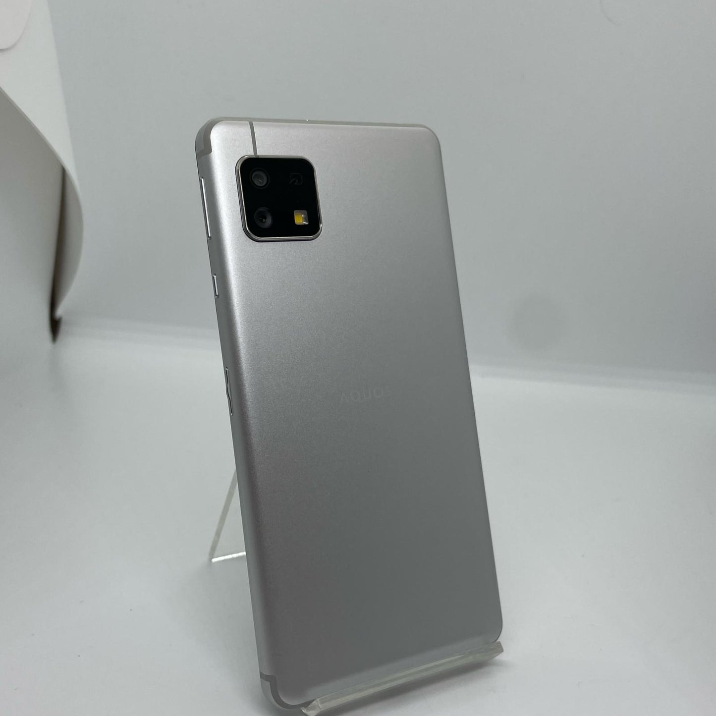 【全額返金保証】【最速発送】SHARP AQUOS sense4 basic 64GB Softbank SIMフリー A003SH 白ロム 動作確認済