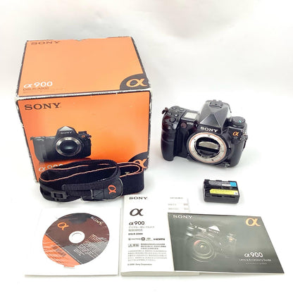 【全額返金保証】【最速発送】Sony デジタル一眼 α900 DSLR-A900 ボディ 動作確認済