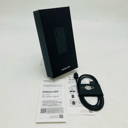 【全額返金保証】【最速発送】SAMSUNG Galaxy S24 256GB オニキスブラック docomo SC-51E 白ロム 美品 動作確認済