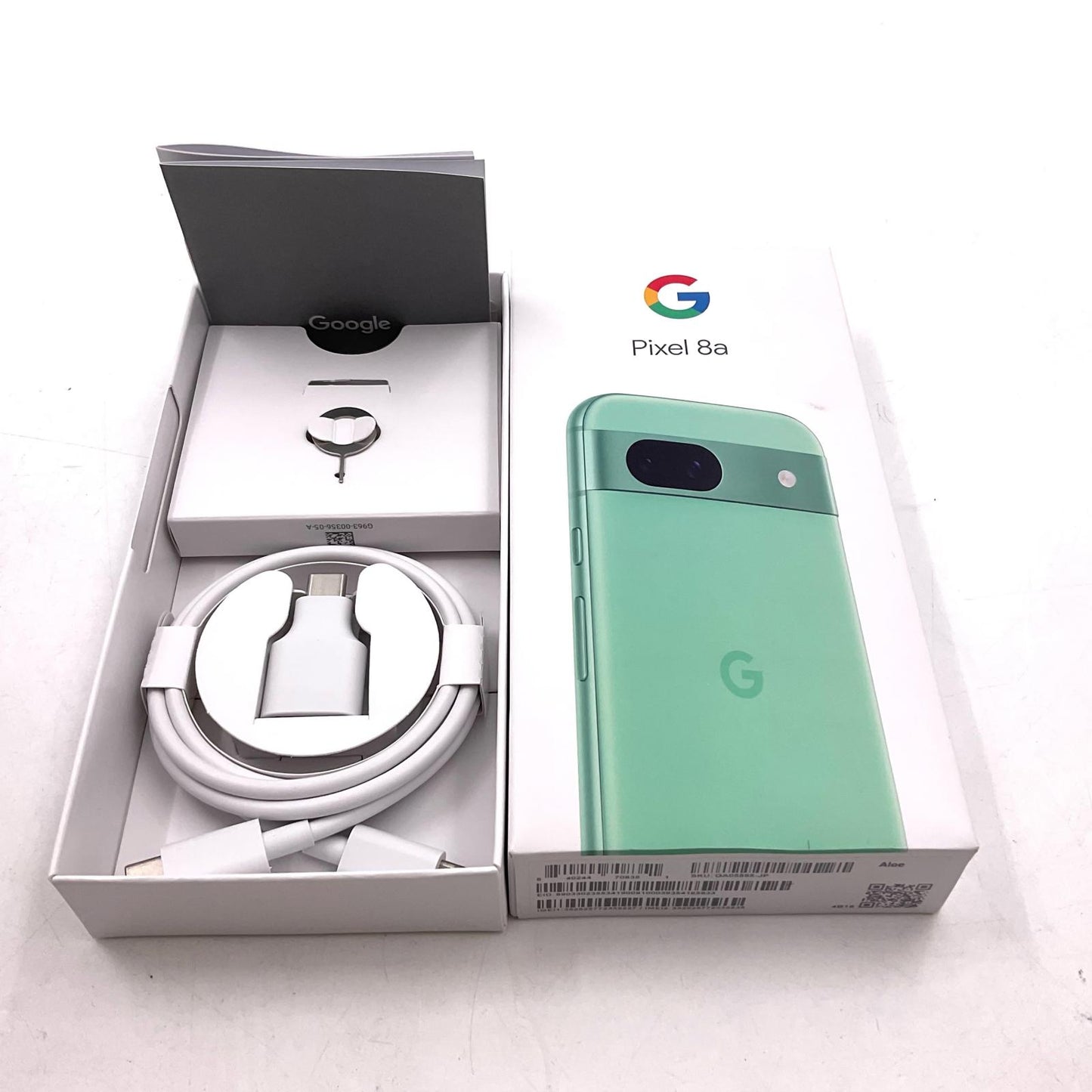 【全額返金保証】【最速発送】Google Pixel 8a 128GB Aloe SIMフリー G576D 白ロム 超美品 動作確認済
