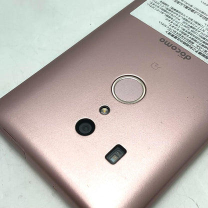 【全額返金保証】【最速発送】富士通 arrows Be3 32GB ピンク docomo F-02L 白ロム 動作確認済