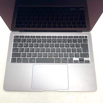 【全額返金保証】【最速発送】Apple MacBook Air 13.3インチ 2020 Apple M1 8GB 256GB スペースグレイ 96% 美品 動作確認済