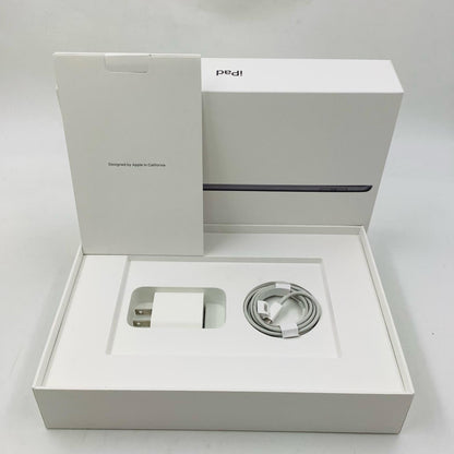 【全額返金保証】【最速発送】Apple iPad iPad 10.2インチ 第9世代 64GB スペースグレイ WiFi+Cellular au SIMフリー 白ロム 動作確認済