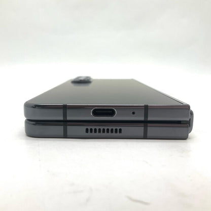 【全額返金保証】【最速発送】SAMSUNG Galaxy Z Fold5 256GB Phantom Black SIMフリー SM-F946U 白ロム 美品 動作確認済