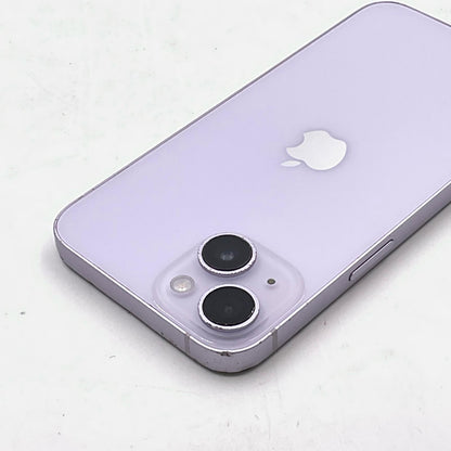 【最速発送】Apple iPhone iPhone 14 128GB Purple SIMフリー SIMフリー 白ロム【難有】 82%
