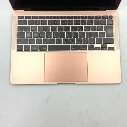 【全額返金保証】【最速発送】Apple MacBook Air 13インチ 2020 Apple M1 8GB 256GB ゴールド 96% 超美品 動作確認済