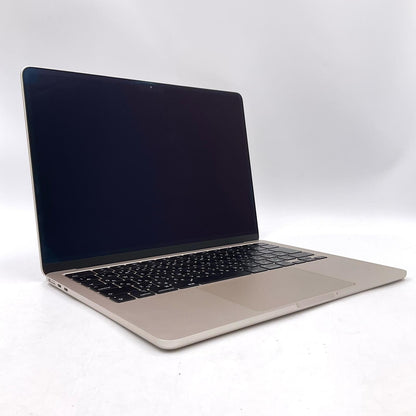 【全額返金保証】【最速発送】Apple MacBook Air 13インチ 2022 Apple M2 8GB 256GB スターライト 100% 超美品 動作確認済