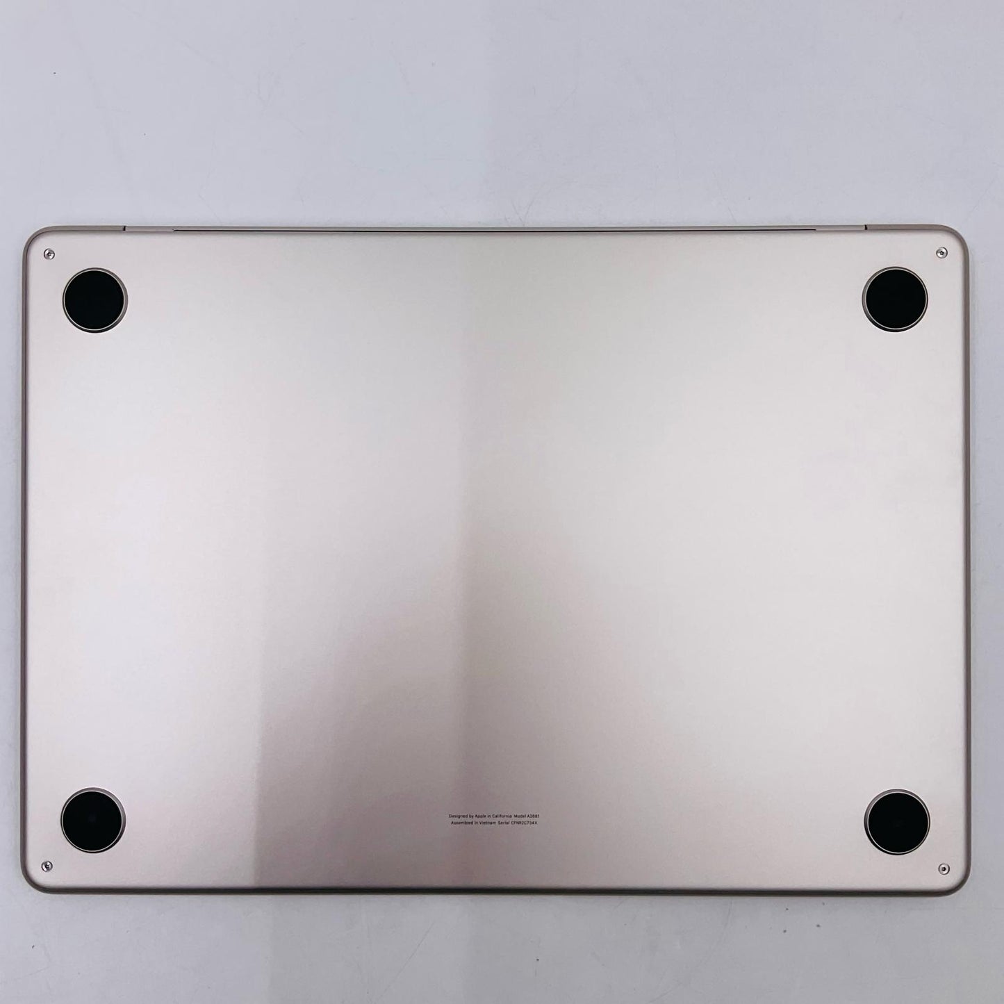 【全額返金保証】【最速発送】Apple MacBook Air 13インチ 2022 Apple M2 8GB 256GB スターライト 100% 超美品 動作確認済