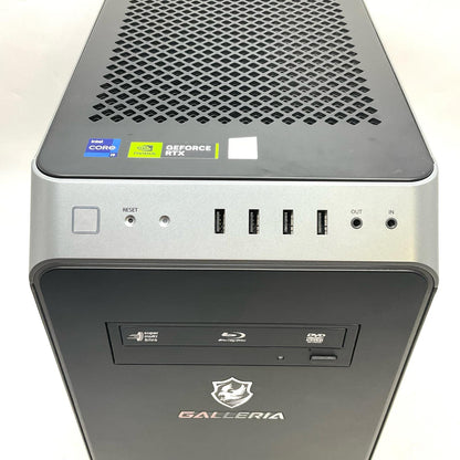 【全額返金保証】【最速発送】ドスパラ GALLERIA ZA9C-R4x i9-13900KF 64GB M.2 SSD 1TB SSD 1TB RTX 4070 Ti 美品 動作確認済