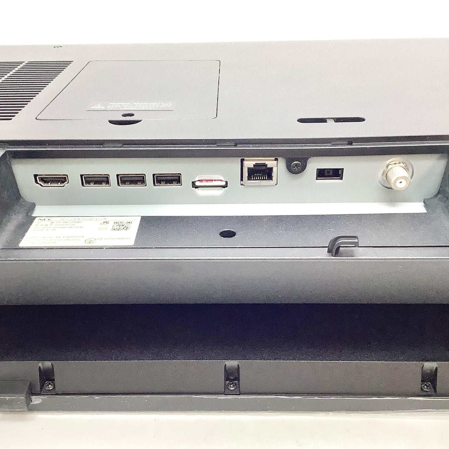 【全額返金保証】【最速発送】NEC LAVIE Home All-in-one PC-HA770RAB i7-10510U 8GB M.2 SSD 256GB HDD 3TB 美品 動作確認済