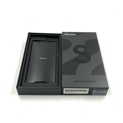 【全額返金保証】【最速発送】SAMSUNG Galaxy S22 Ultra 256GB Phantom Black docomo SIMフリー SC-52C 白ロム 動作確認済
