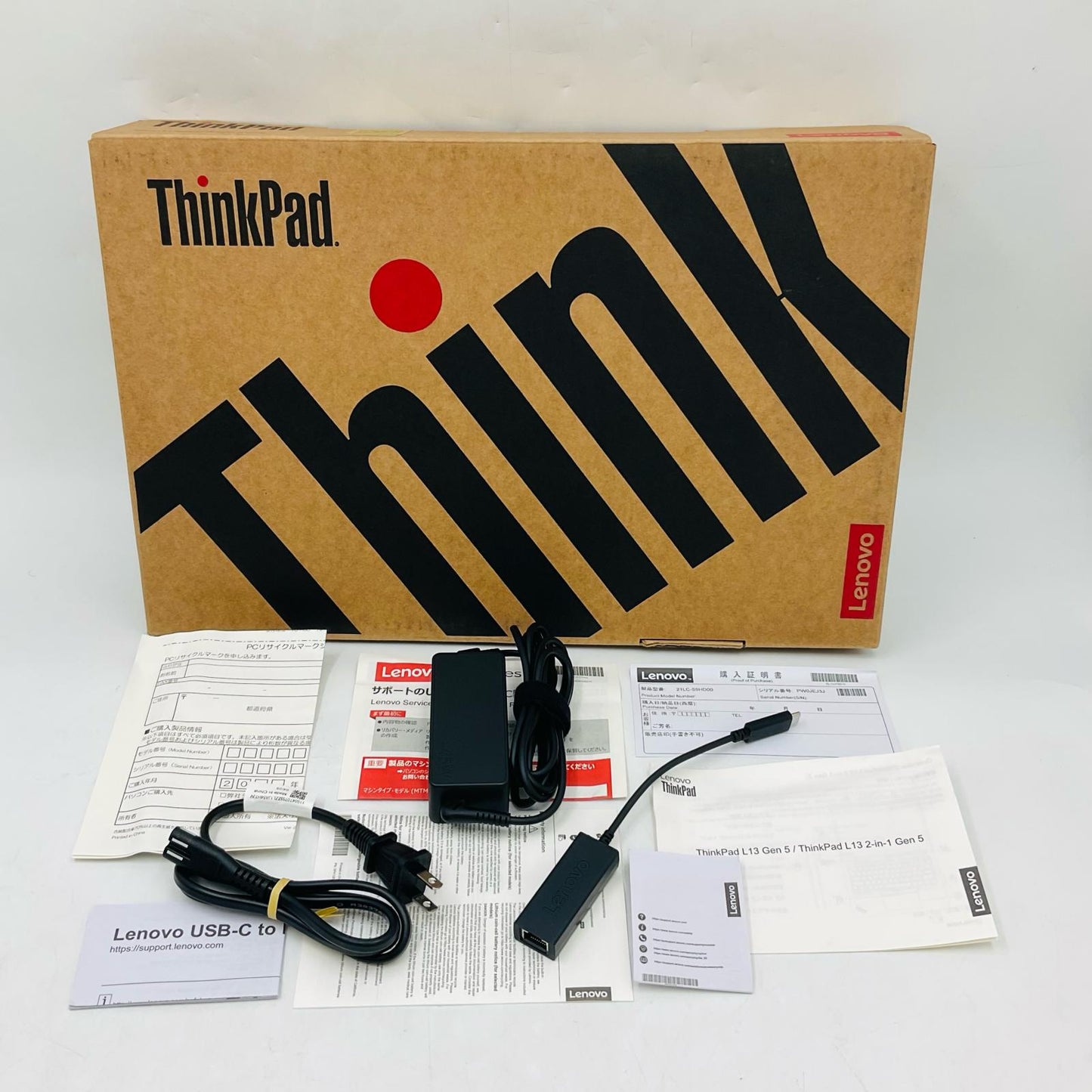 【全額返金保証】【最速発送】Lenovo ThinkPad L13 Gen 5 Intel(R) Core (TM)ULTRA 5 125U 16GB M.2 SSD 256GB 100% 美品 動作確認済
