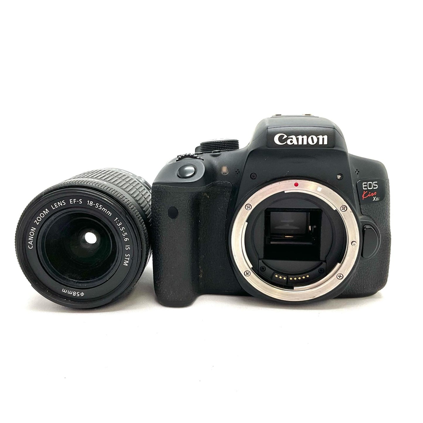 【最速発送】Canon デジタル一眼 EOS Kiss X8i EF-S 18-55mm F3.5-5.6【難有】