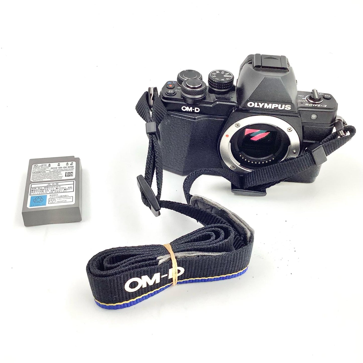【全額返金保証】【最速発送】OLYMPUS デジタル一眼 OM-D E-M10 Mark II ボディ ブラック 動作確認済