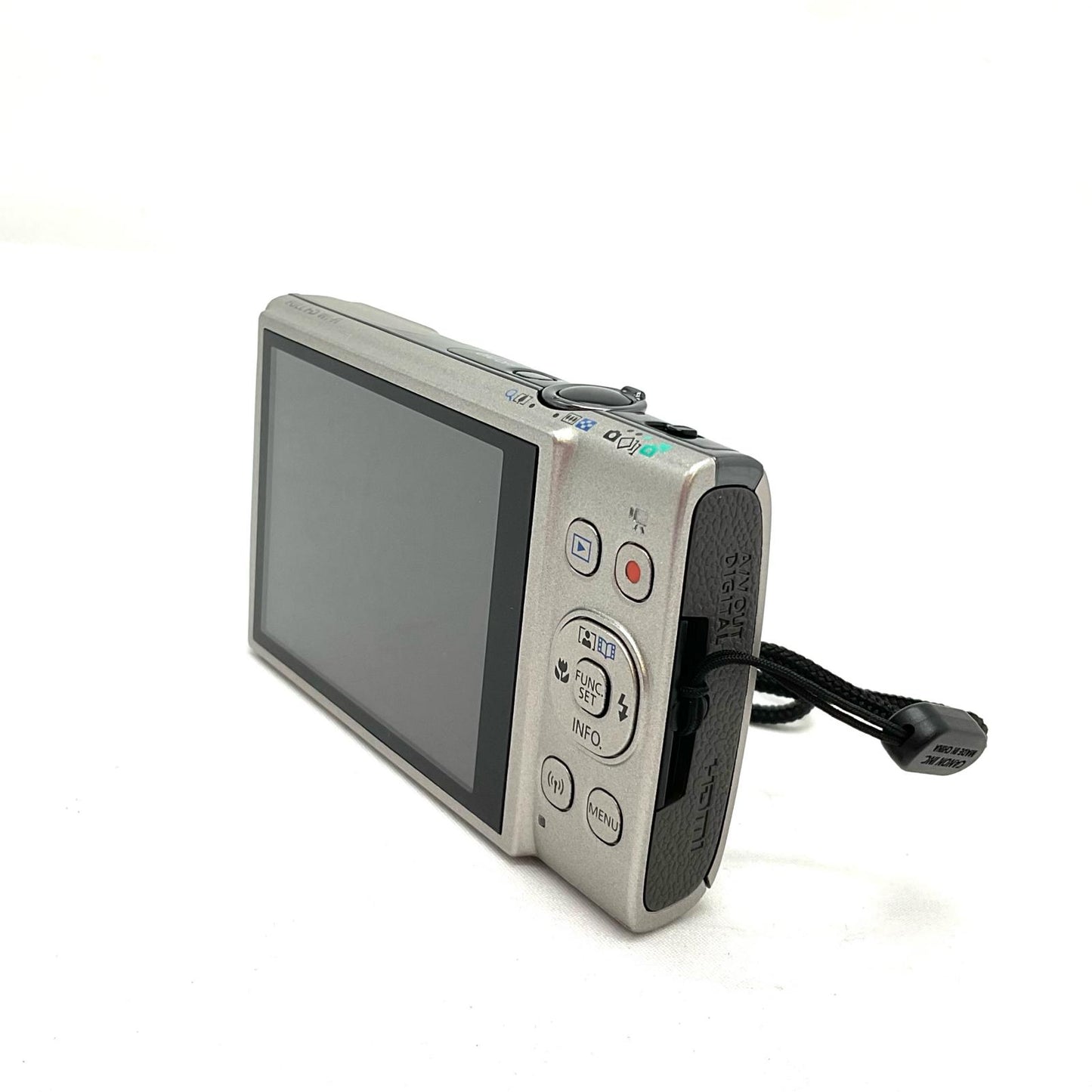 【全額返金保証】【最速発送】Canon コンパクトデジタルカメラ IXY 650 シルバー 美品 動作確認済