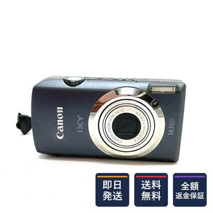 【全額返金保証】【最速発送】Canon コンパクトデジタルカメラ IXY 10S ブラック 美品 動作確認済