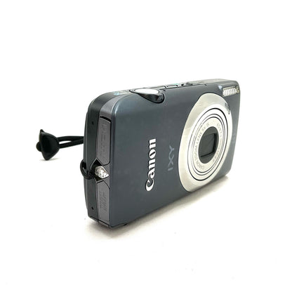 【全額返金保証】【最速発送】Canon コンパクトデジタルカメラ IXY 10S ブラック 美品 動作確認済