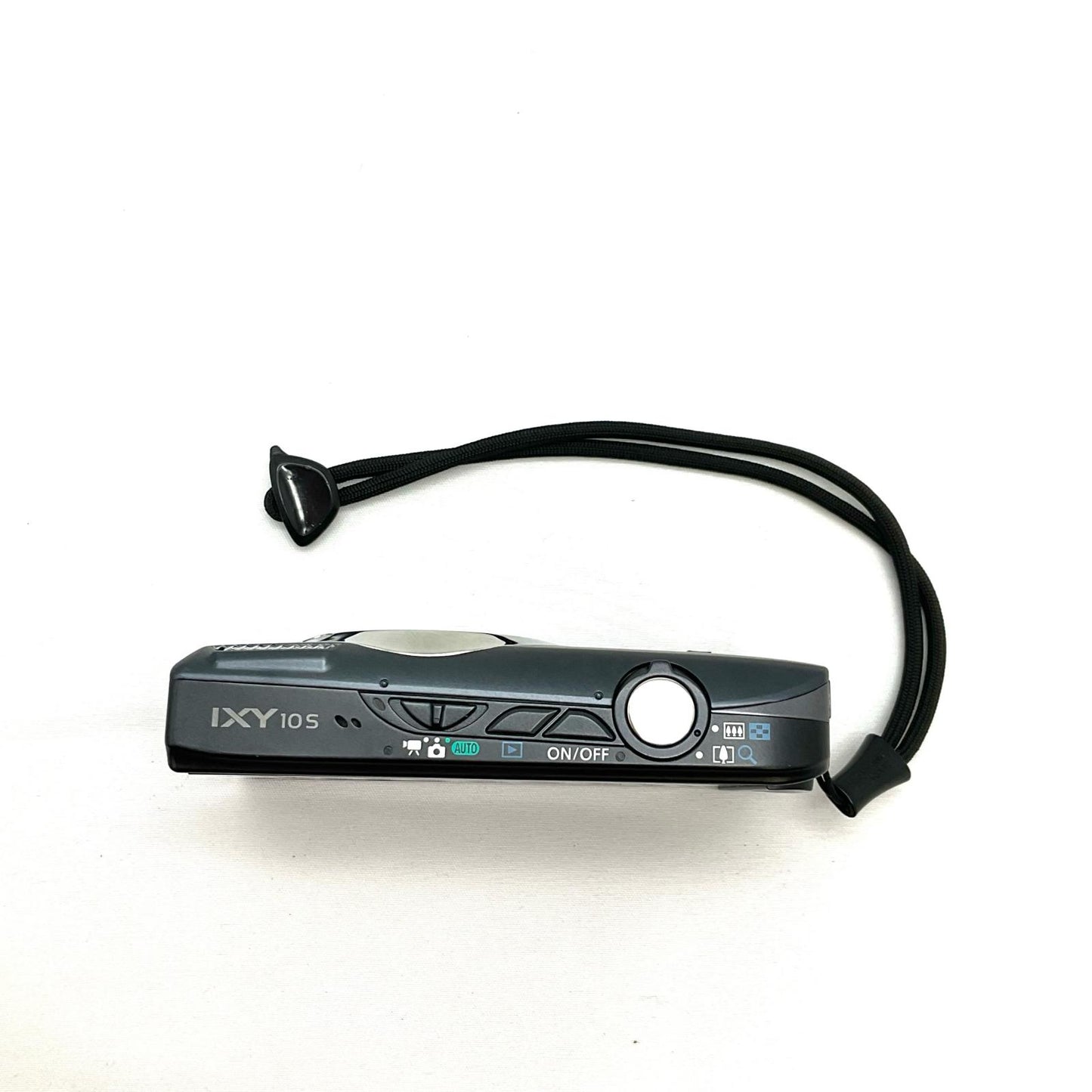 【全額返金保証】【最速発送】Canon コンパクトデジタルカメラ IXY 10S ブラック 美品 動作確認済