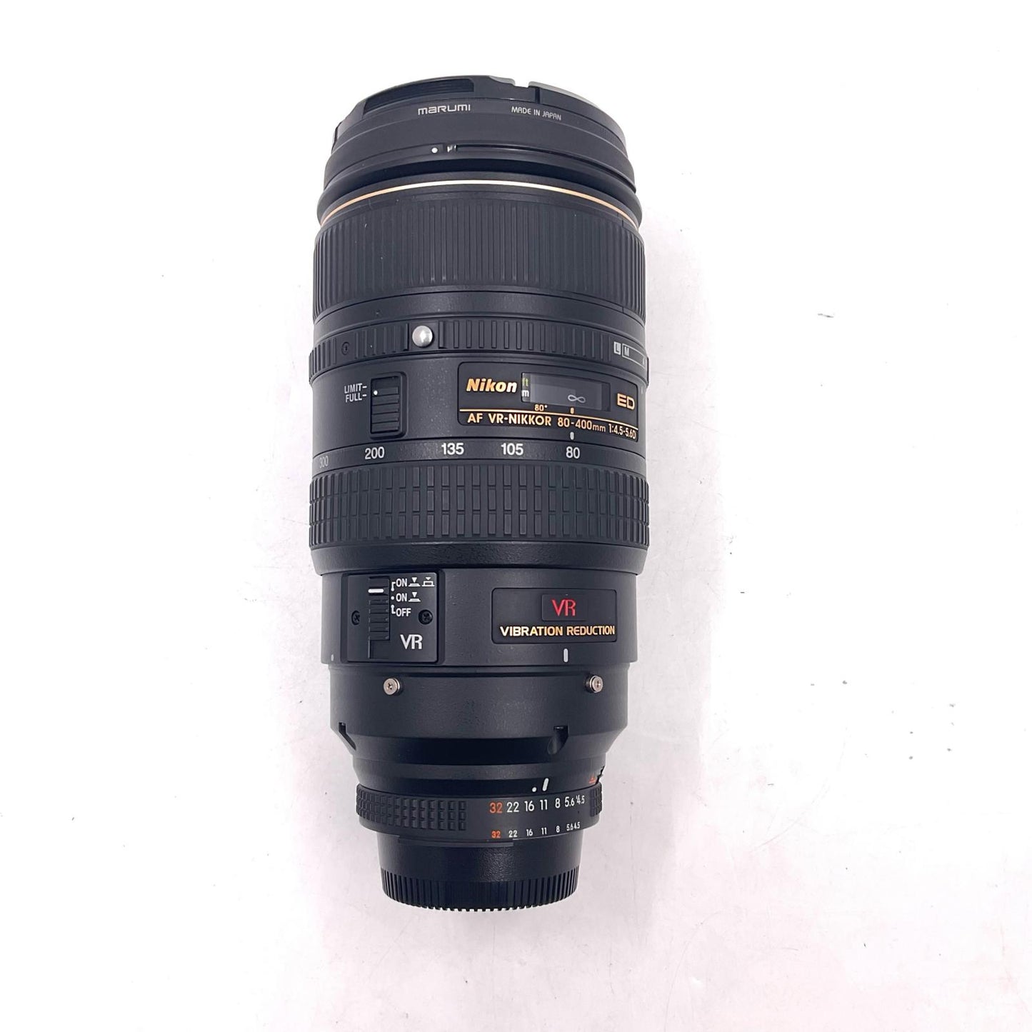 【全額返金保証】【最速発送】Nikon AF ED VR-NIKKOR 80-400mm F4.5-5.6 D 美品 動作確認済