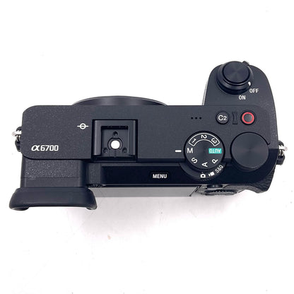 【全額返金保証】【最速発送】Sony デジタル一眼 α6700 ILCE-6700 ブラック 美品 動作確認済