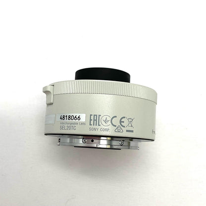 【全額返金保証】【最速発送】Sony TELE CONVERTER 2x SEL20TC 美品 動作確認済