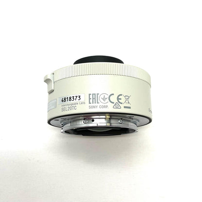【全額返金保証】【最速発送】Sony TELE CONVERTER 2x SEL20TC 美品 動作確認済