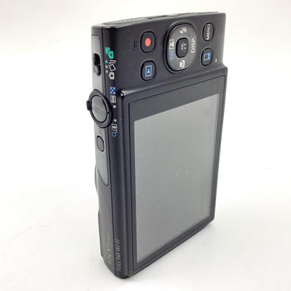 【全額返金保証】【最速発送】Canon コンパクトデジタルカメラ IXY 640 ブラック 動作確認済
