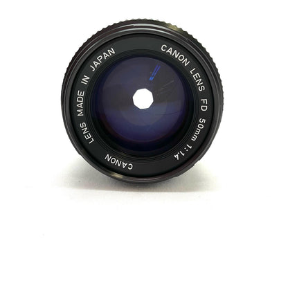 【全額返金保証】【最速発送】Canon FD 50mm F1.4 美品 動作確認済