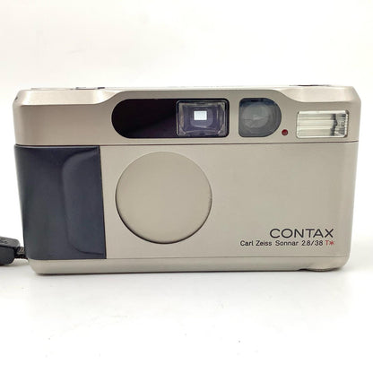 【全額返金保証】【最速発送】CONTAX T2 美品 動作確認済