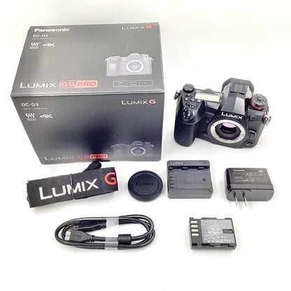 【全額返金保証】【最速発送】Panasonic デジタル一眼 LUMIX DC-G9 ボディ 美品 動作確認済