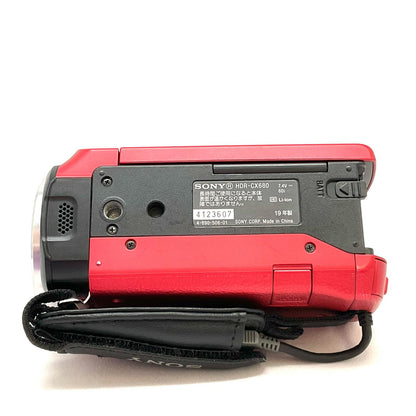 【全額返金保証】【最速発送】Sony Handy-Cam HDR-CX680 動作確認済