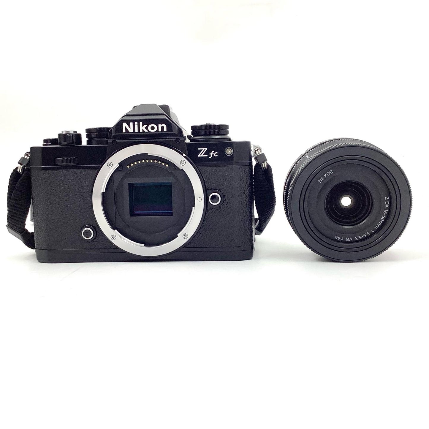 【全額返金保証】【最速発送】Nikon デジタル一眼 Z fc レンズキット NIKKOR Z DX 16-50mm F3.5-6.3 VR ブラック 美品 動作確認済