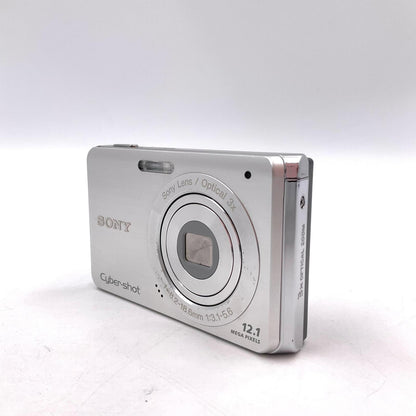 【全額返金保証】【最速発送】Sony コンパクトデジタルカメラ サイバーショット DSC-W190 [シルバー] 動作確認済