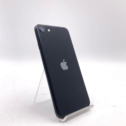 【全額返金保証】【最速発送】Apple iPhone iPhone SE（第3世代） 128GB ミッドナイト docomo SIMフリー 白ロム 動作確認済 76%