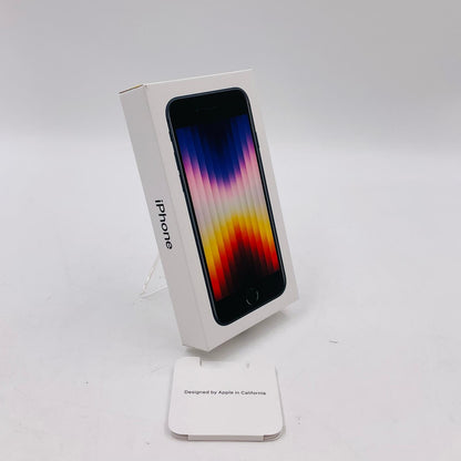 【全額返金保証】【最速発送】Apple iPhone iPhone SE（第3世代） 128GB ミッドナイト docomo SIMフリー 白ロム 動作確認済 76%