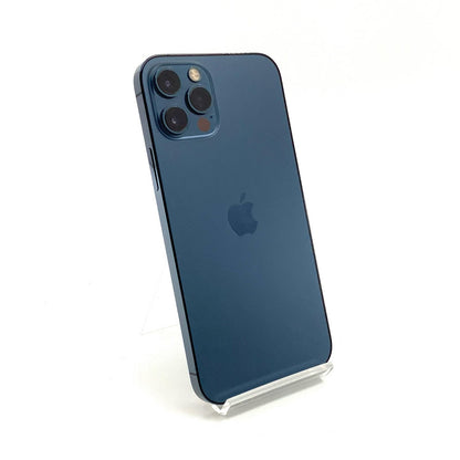 【最速発送】Apple iPhone iPhone 12 Pro 128GB パシフィックブルー au 白ロム【難有】 87%
