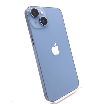 【全額返金保証】【最速発送】Apple iPhone iPhone 14 256GB ブルー Softbank SIMフリー 白ロム 動作確認済 78%