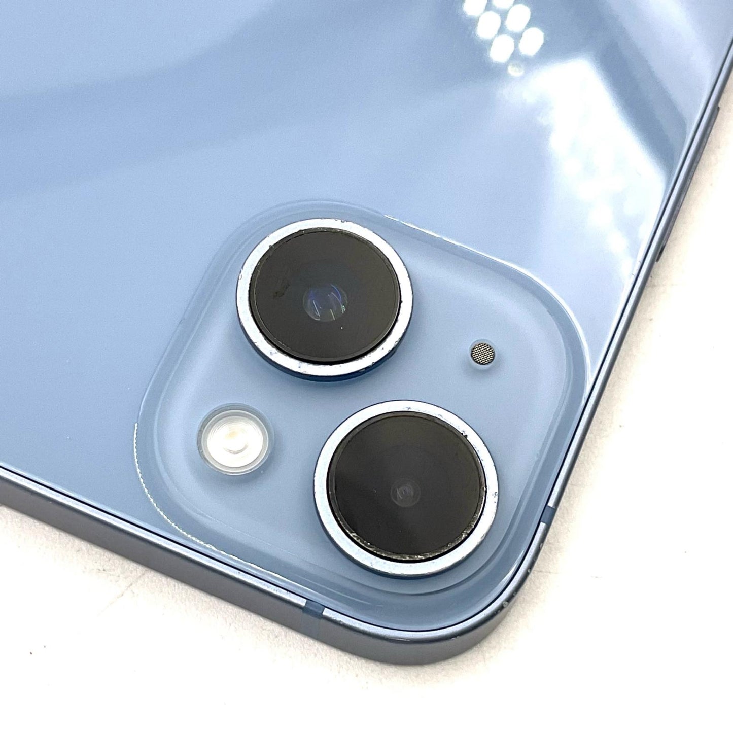【全額返金保証】【最速発送】Apple iPhone iPhone 14 256GB ブルー Softbank SIMフリー 白ロム 動作確認済 78%