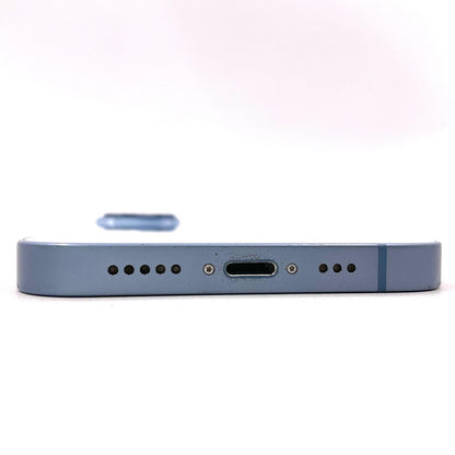 【全額返金保証】【最速発送】Apple iPhone iPhone 14 256GB ブルー Softbank SIMフリー 白ロム 動作確認済 78%