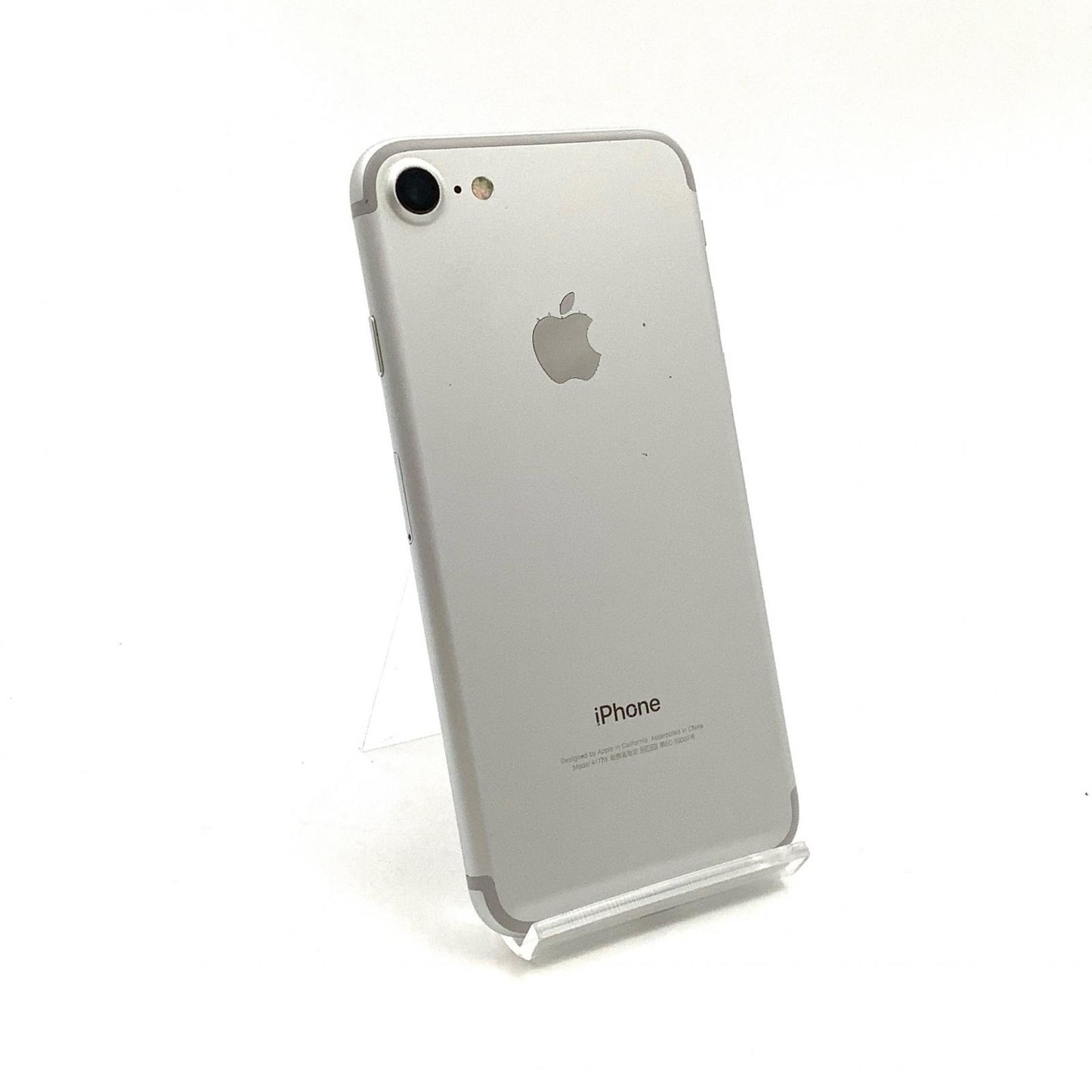 【全額返金保証】【最速発送】Apple iPhone iPhone 7 128GB シルバー au 白ロム 美品 動作確認済 96%