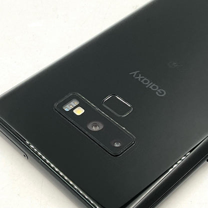 【全額返金保証】【最速発送】SAMSUNG Galaxy Note9 128GB Black au SIMフリー 白ロム 美品 動作確認済
