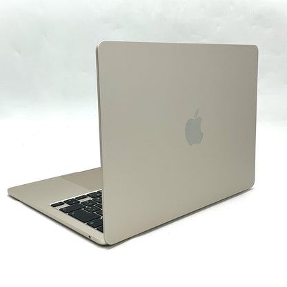 【全額返金保証】【最速発送】Apple MacBook Air 13インチ 2022 Apple M2 16GB 512GB スターライト 100% 美品 動作確認済