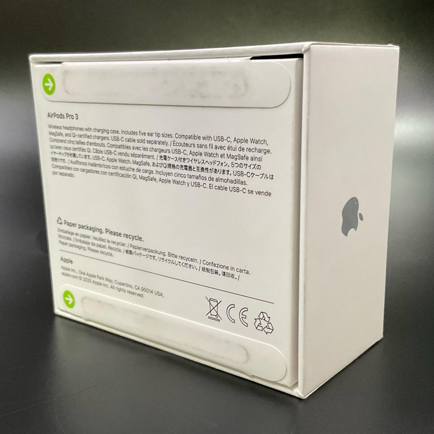【全額返金保証】【最速発送】Apple AirPods Pro 3 新品未開封 即納OK