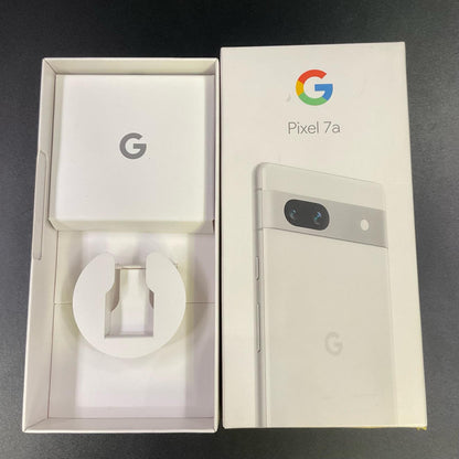 【全額返金保証】【最速発送】Google Pixel 7a 128GB ホワイト SIMフリー GA04274-JP 白ロム 美品 動作確認済