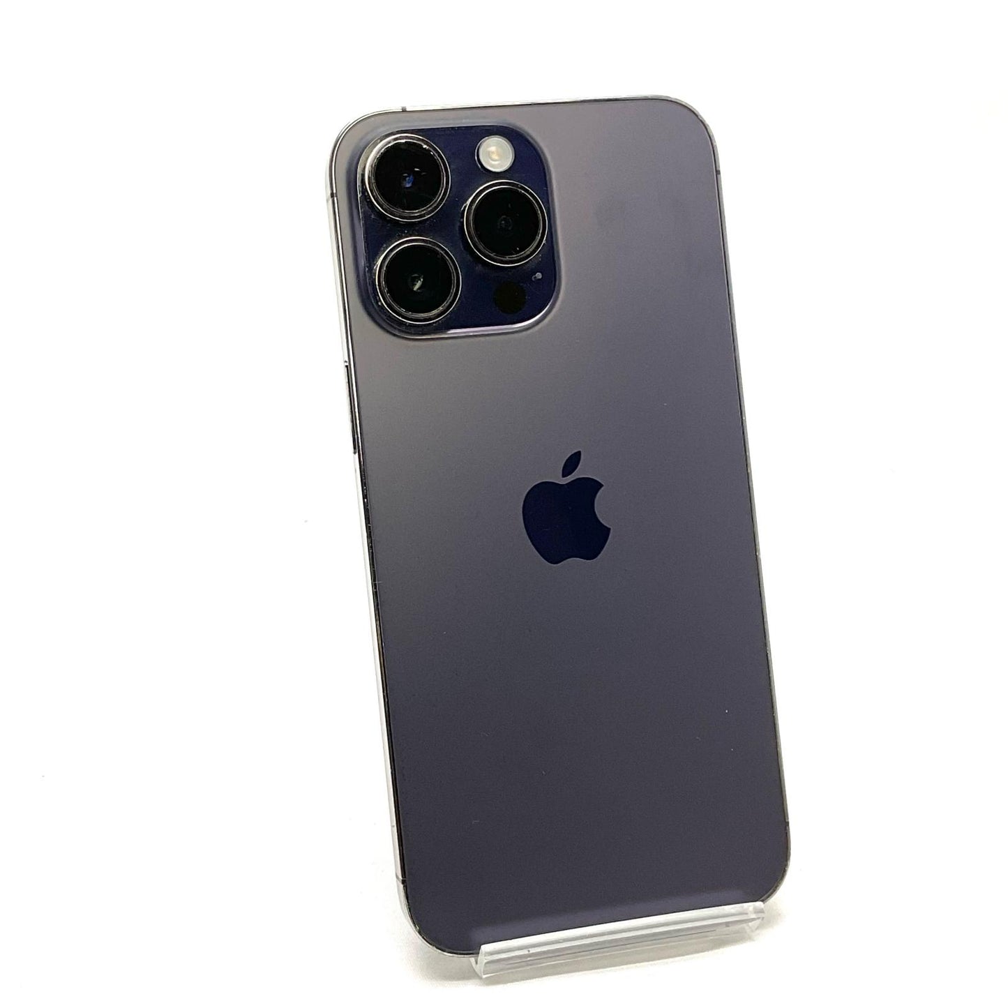【全額返金保証】【最速発送】Apple iPhone iPhone 14 Pro Max 128GB パープル SIMフリー 白ロム 動作確認済 85%